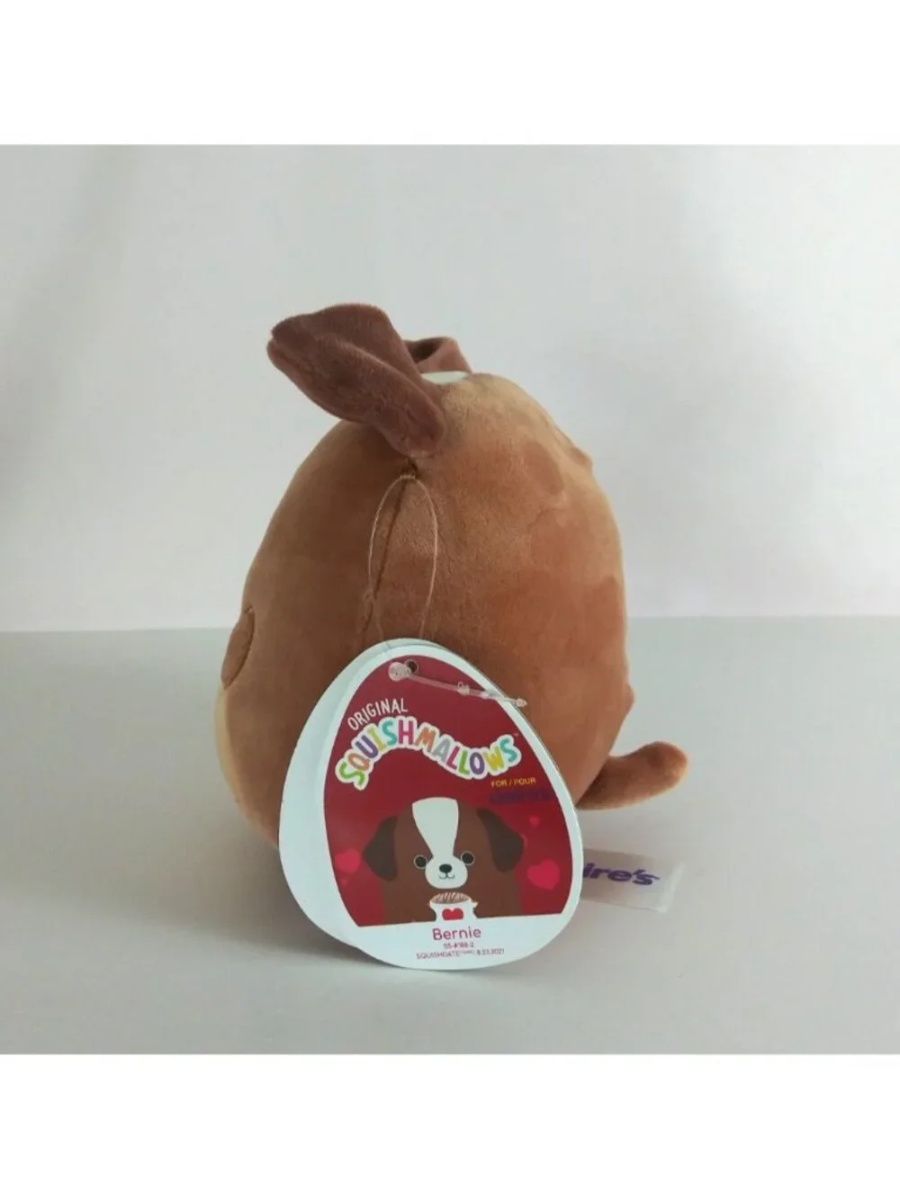 NWT Squishmallows Valentine's Bernie The Dog 5